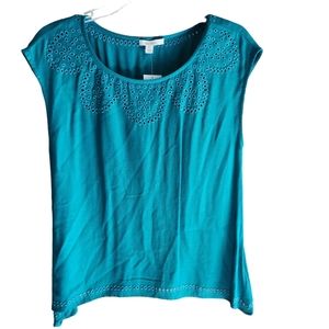 NWT ella moss Women's Beautiful Blouse Size XS D48